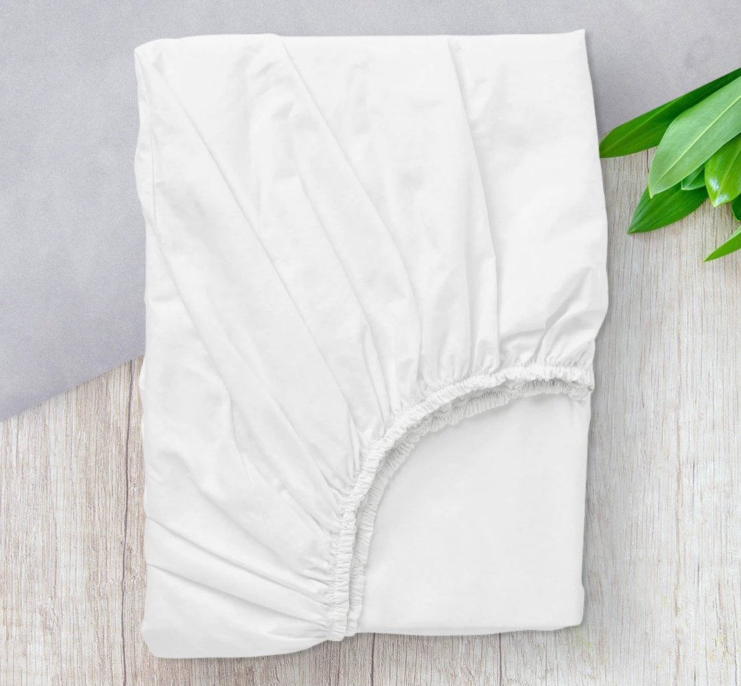 White Fitted sheet set - Image 2