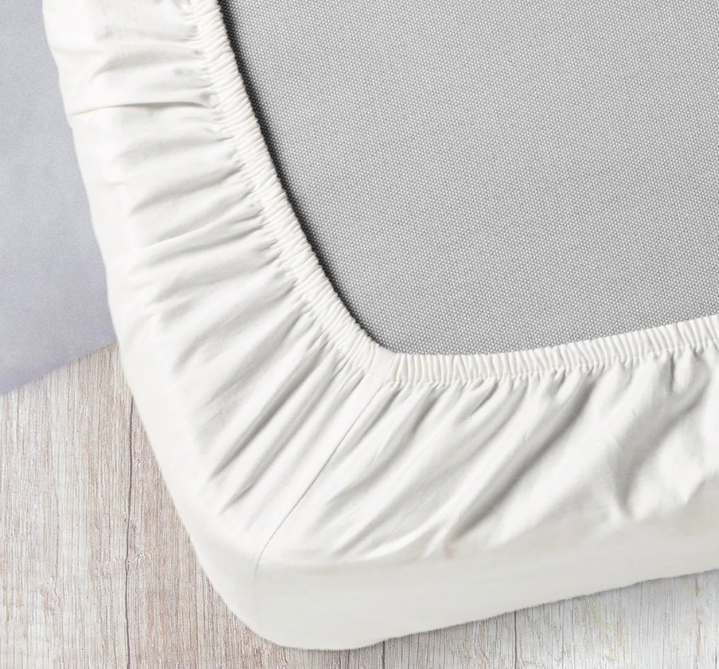 White Fitted sheet set