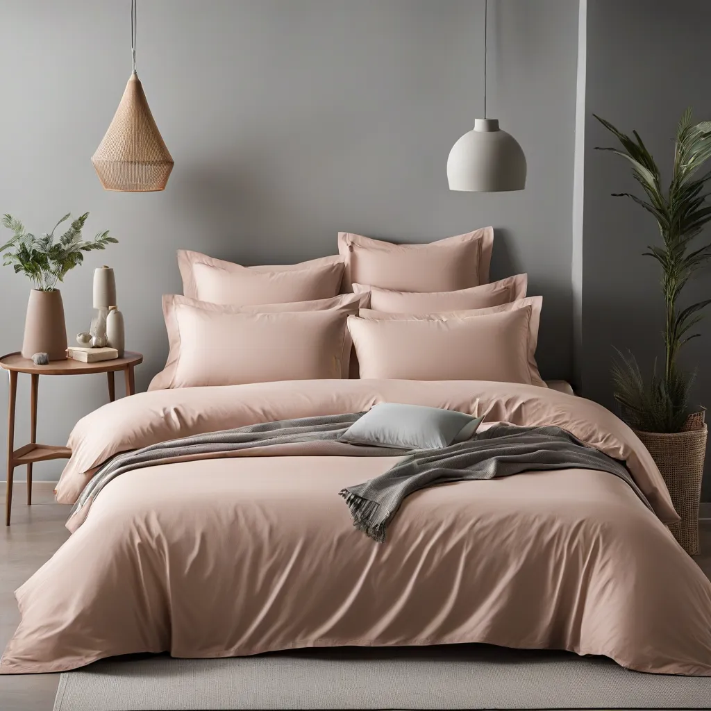 Light Peach Bed Sheet