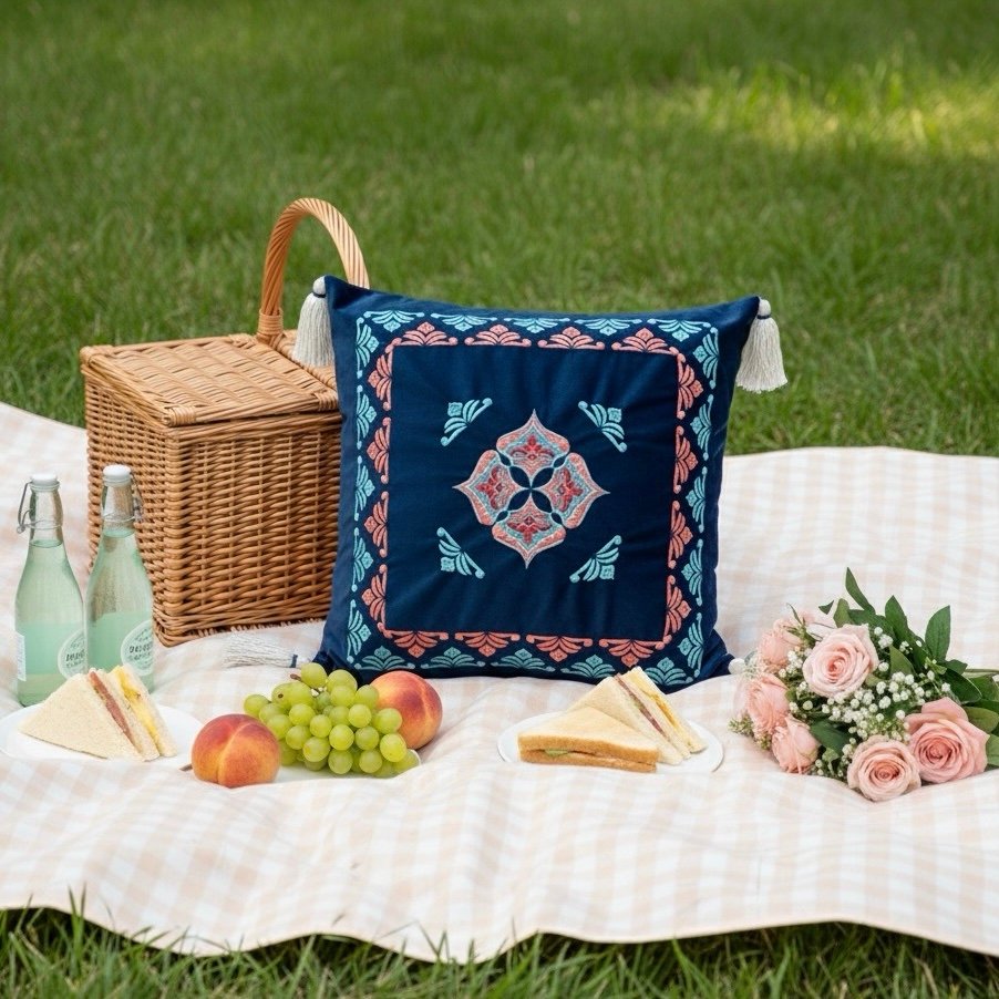 Aladdin Cushion Cover 16” X 16” Pillow Case