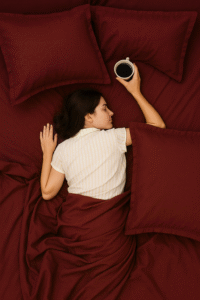 Red Berry Solid Dark 100% Cotton Bedding Set | King Size 108x108 | 400TC with 2 Pillow Covers