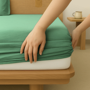 Serene Oasis Fitted Bedding set | 400 TC