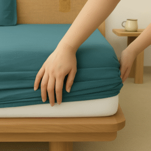 Reef waters Fitted Bedding set | 400 TC