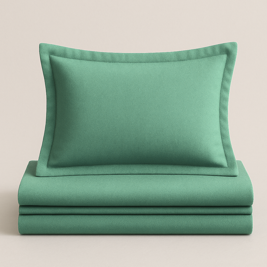 Serene Oasis Fitted Bedding set | 400 TC - Image 4