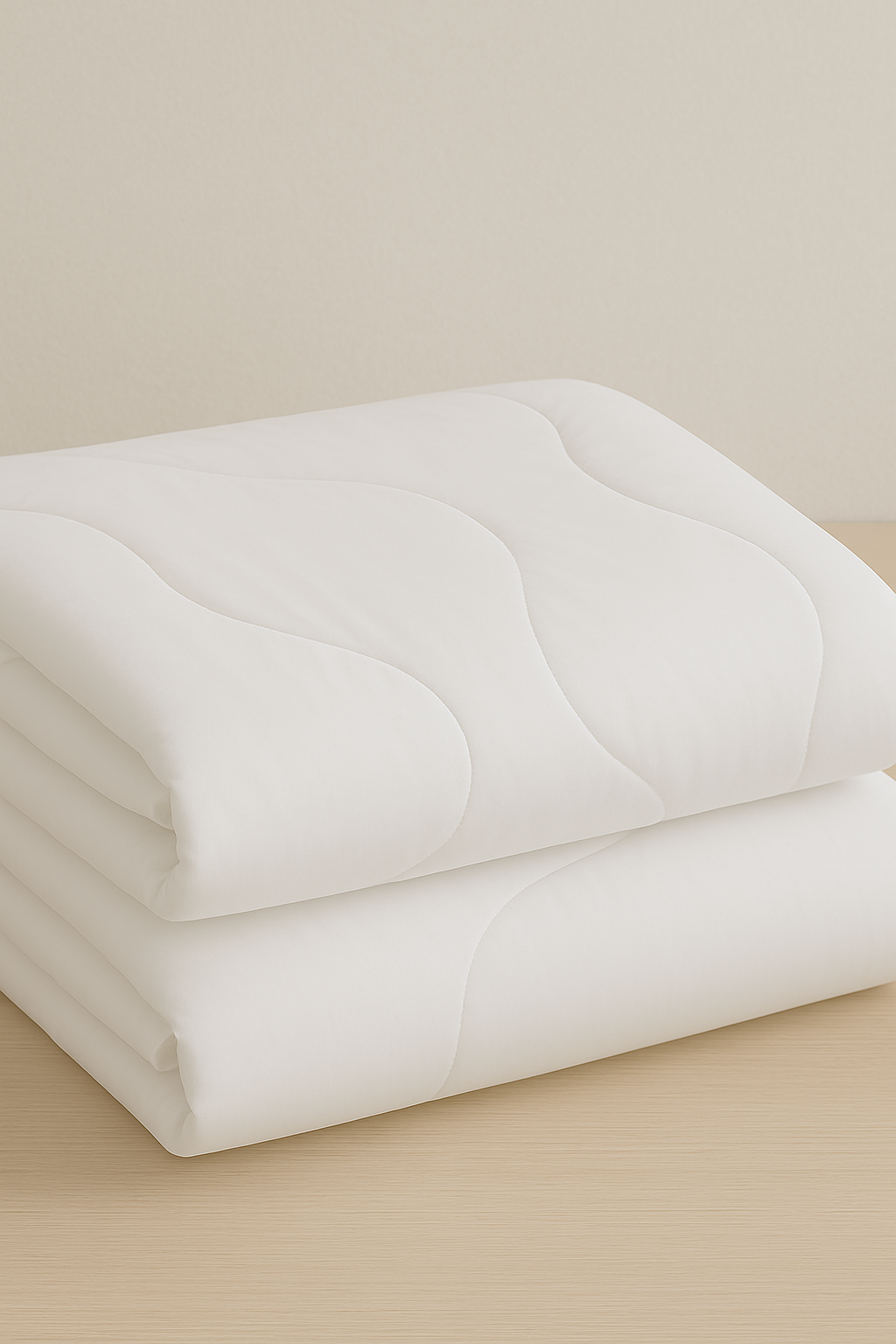 Pure White Wavy Comforter - Image 4