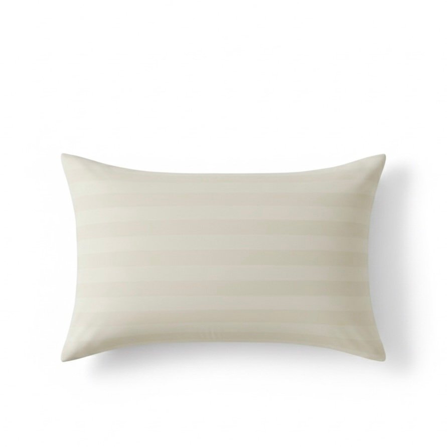 Luxury Honey Bee & Stripe Mix Cushion Cover Set (3-Pack) – Light Beige & Ivory - Image 4
